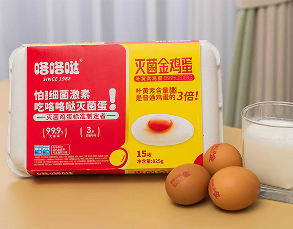 咯咯哒灭菌金鸡蛋